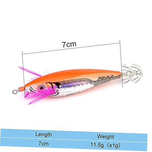 POPETPOP 4pcs Fishing Accessories Realistic Fake Bait Bass and Trout Lures Fishing Tools for Adults