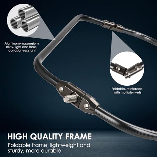 THKFISH Carbon Fiber Fishing Net - Long Handle, Portable Telescopic Landing Net - 27 to 157.5 Inch - Aluminum Mesh Frame Rubber Coated - size: 157"