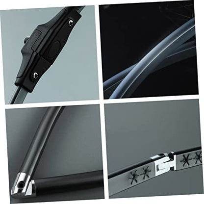 SUPVOX 45cm Aluminum Alloy Fishing Landing Net Head No Scratch Rubber Mesh Comfortable to Carry Install