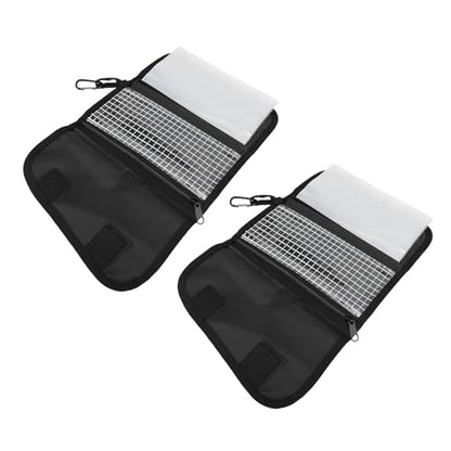 Yunseity Soft Bait Storage Bag, Fishing Tackle Folder for Outdoor Fishing, PVC Material Organizer BoxCover