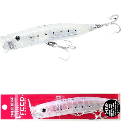 TACKLE HOUSE Feed Popper 150, Saltwater Tuna Fishing Lures, Topwater, GT, Bonito, Yellowtail, Yellowfin, Bluefin Tuna, Floating, Fishing Gear, Fishing Accessories, Fishing Tackle - color: DOT