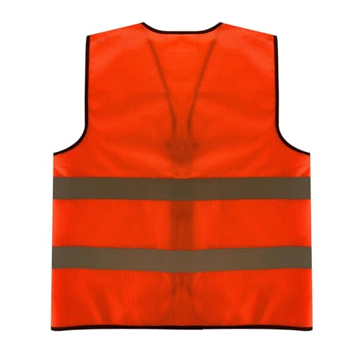 Fishing Vest - Work Vest for Men V Neck Zip Up Lightweight Breathable Sleeveless Utility Jackets Mesh Outwear Vests 2026 - color: 01# Red