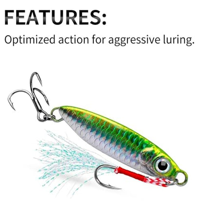 Weighted Swimbait Hooks with Twist Lock,Weighted Fishing Hooks for Soft Plastic Worm Lures Freshwater Saltwater Fishing 1/16 7/64 3/16 1/4 5/16oz - size: 25G/0.88OZ-10PCS with Box