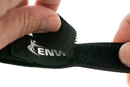 Elastic Reusable Cinch Straps 1" x 40" - 6 Pack Multipurpose Quality Hook and Loop Securing Straps - size: 1" x 40"