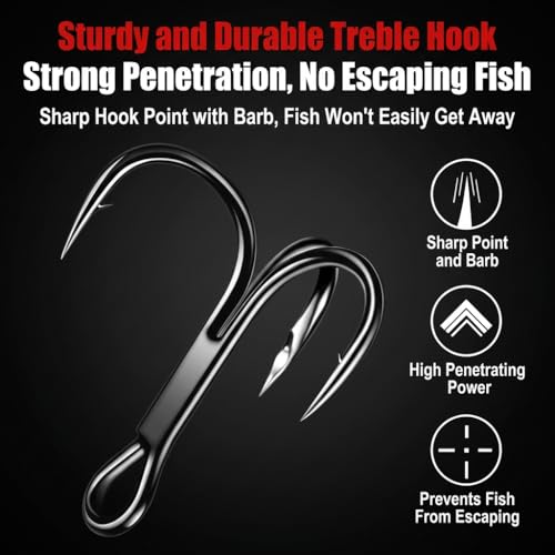 Multi-Species Killer Fishing Lures for Bass Trout Perch Pike Carp - Glow-in-the-Dark Multi Jointed Swimbaits with Bionic Texture, Water Movement Noise Attraction, Freshwater Lifelike Fishing Lures Kit