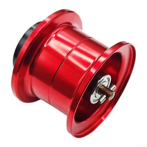 Modified Spool for Daiwa Alphas SV TW 21 22 Baitcasting Reel, 7075 Aluminum Alloy Lightweight Part 7.7g, Jigging Finesse Bass Trout Fishing Replacement Accessory - color: black purple