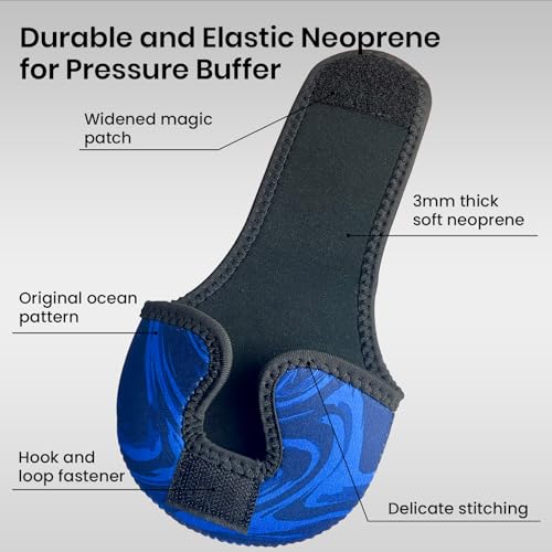Pristis Baitcasting Reel Cover for Bass Fishing, Thick Neoprene Baitcaster Reel Protection Cover, Protective Casting Reel Sleeve, Durable Fish Spool Storage Wrap Case Gear, Fits Most Series - size: Small