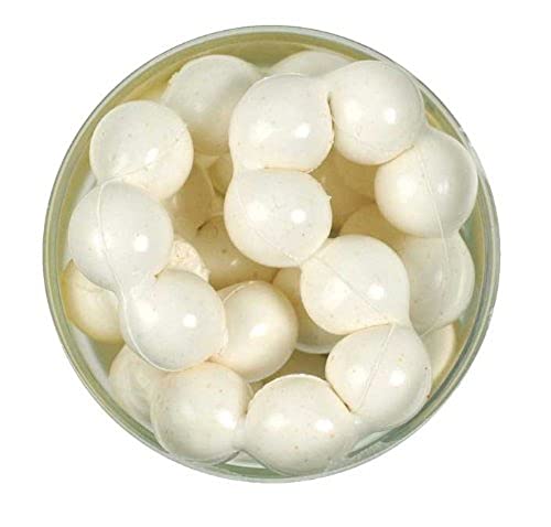 Berkley PowerBait Power Eggs Floating Magnum Fishing Soft Bait - color: Fluorescent White - Garlic Scent