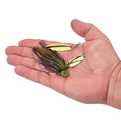 Berkley Power Blade Compact Fishing Spinnerbaits - color: Bama Bream/Gold + Gold, size: 1/2 oz - Willow Willow