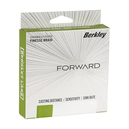 Berkley Forward Braid Fishing Line - color: Low-Vis Green, size: 12 lb - 150 yd