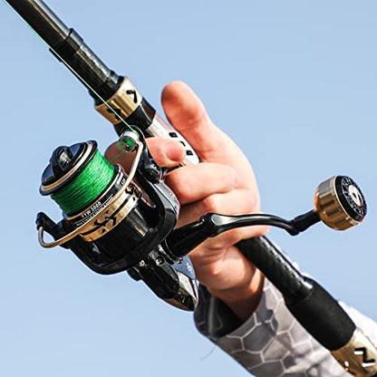 Sougayilang Fishing Pole with Spinning Reel Portable Fishing Rod Reel Combos - size: 2.4M Rod with 3000 Reel, style: Only Rod and Reel