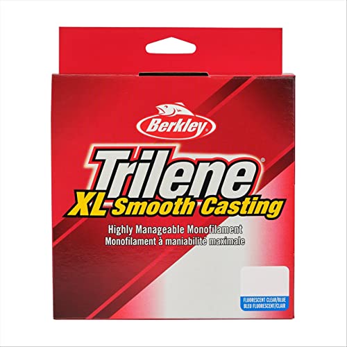 Berkley Trilene XL Monofilament Fishing Line - color: Fluorescent Clear/Blue, size: 1000yd, style: 6lb Test