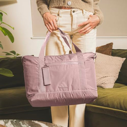 adidas All Me Tote - color: Magic Mauve Purple
