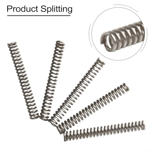 5pcs Fishing Reel Kick Lever Spring, Steel Tension Spring 2.8cm for Daiwa Series Reel, Anti-Reverse Internal Repair Parts Replacement Kit