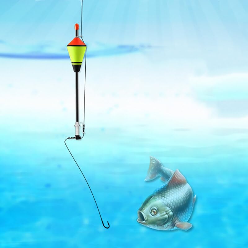 Fishing Bobbers, Automatic Fishing Float with Spring for Fishing | Universal Portable Fast Fishing Float Device, Stainless Steel Elastic High Resilience Bobber for Outdoor Activity