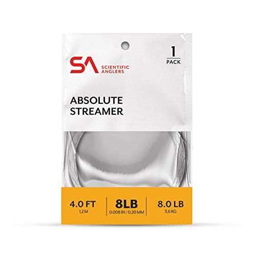 Scientific Anglers Absolute Streamer Leader 4 ft - size: 4ft - 12lb