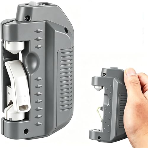 Automatic Fishing Knot Tying Tool, 2026 New Easy Cast Knot Tying Tool, Fishing GT Knotting Machine, Quick Tying Device Fishing Hook Tier Knots for Fishing Lovers - color: Grey, size: Battery-Powered
