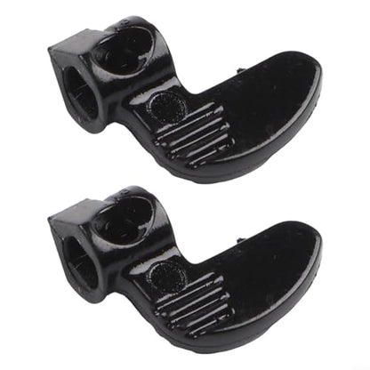 52pcs Fishing Reel Accessory Bundle Backstop Switch And Spinner Wheel For Fishing Repairs And Maintenance(2pc dark gray)