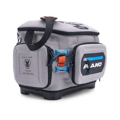 Plano Atlas 3700 Tackle Bag, Premium EVA-Constructed Fishing Tackle Bag, Molded Waterproof Base, Water-Resistant Cell Phone Pocket, Magnetic Tool and Hook Holder - style: Tackle Bag