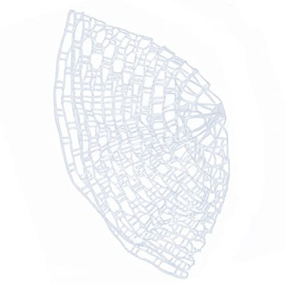 Outdoor Fly Fishing Landing Net, Clear Replacement Rubber Mesh Bag - size: Medium size 100CM
