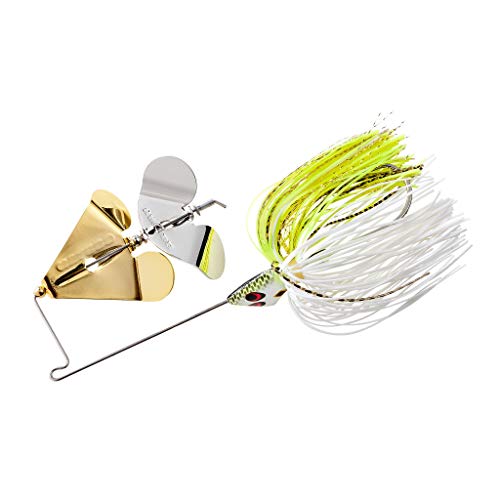 Booyah Counter Strike Buzz Buzzbait Bass Fishing Lure - color: Limesicle, size: 1/2 oz