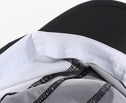 Connectyle Kids Sun Hat with Removable Neck Flap UPF 50+ Sun Protection Baseball Cap Summer Beach Sun Hats 3-6 Years - color: Black