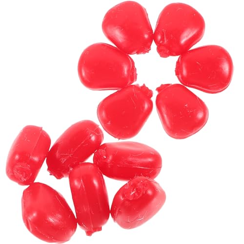 Alasum 50pcs Artificial Fishing Baits Corn Grain Modeling Lures Sinking Soft Lures with Fish Scent for Freshwater Carp and Saltwater Fishing
