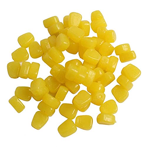 400pcs Fake Corn Floating Soft Baits Simulation Carp Fishing Lures Floating Baits with Nice Scent