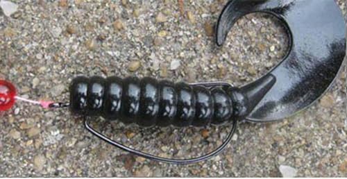 Toasis Fishing EWG Offset Soft Lure Worm Hook Assorted Sizes Pack of 50 - size: 2/0