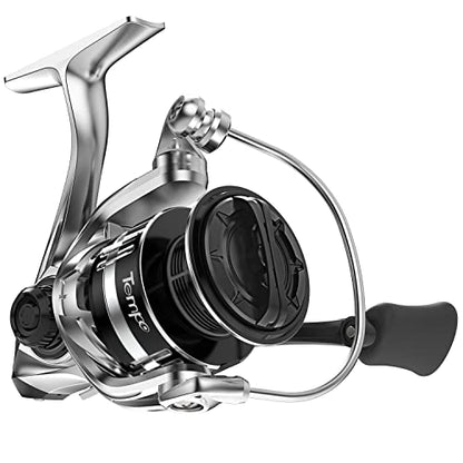 [ 2024 Portable] Travel Fishing Spinning Reel, Smooth 10+1 Stainless BB Fishing Reels for Freshwater, Ultralight Graphite Frame with Carbon Fiber 20LBs Drag Max, 6.2:1 Gear Ratio Reel for Catfish Bass