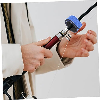 BESPORTBLE 5pcs Fishing Rod Strap Elastic Tackle Ties for Rods Soft and Band Lightweight and Practical Fishing Gear for Outdoor Use Prevents and Damage