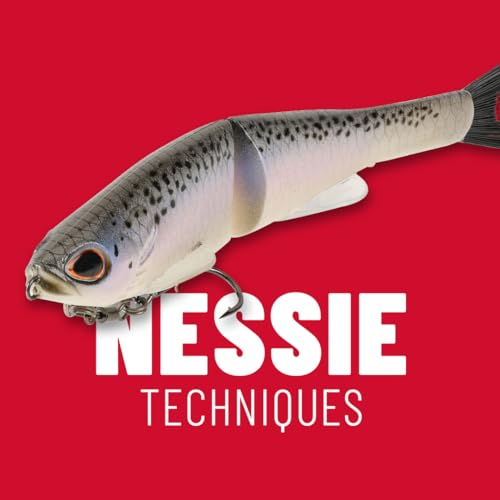 Berkley PowerBait Nessie Fishing Soft Bait - color: Hickory Shad, size: 9in - 2 oz