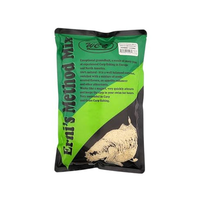 WCB Carp Baits Groundbait Chum Mix Feeder Mix Carp Bait - Erni's Method Mix - Ideal for Carp and Catfish Fishing - style: Flavor: Sweet corn