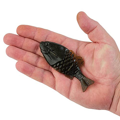 Berkley Powerbait Gilly Fishing Soft Bait - color: Green Pumpkin, size: 110mm