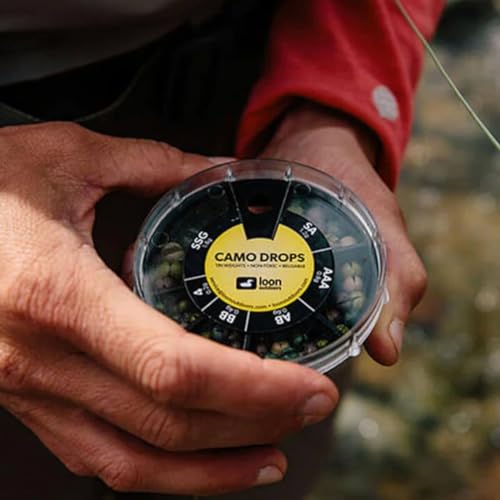 Tin Drops Twist Pot by Loon Outdoors - size: #BB (0.4g)