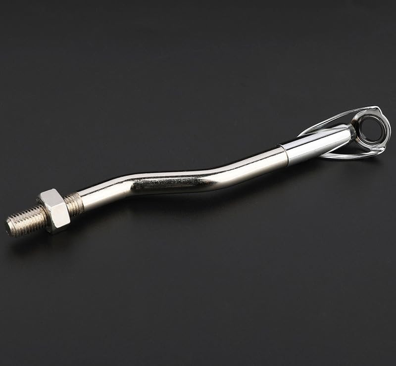 Replacement Part New Bowfishing Rod Attachment Bow Fishing Reel Seats Shoot Thru Rod Stainless Steel