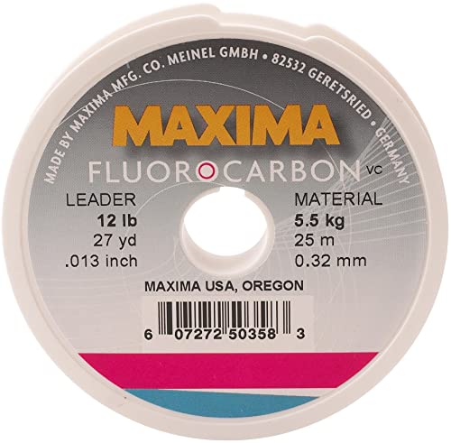 Maxima Fishing Line Leader Wheel, Fluorocarbon - style: Fluorocarbon, 2-pound, 27-yard