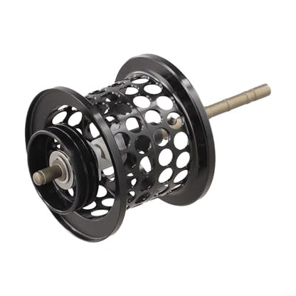SV Floating Brake Bowl Spool for 24 Tatula 100 Reel, Lightweight Aluminum Alloy Part, Smooth Throwing Upgrade, 1.0 Line Capacity Bass - color: black