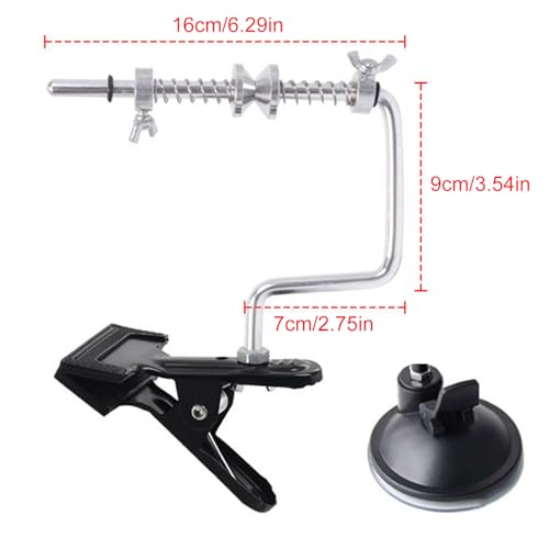 Fishing Line Winders Spoolers Adjustable Stable Spoolers Machine Multifunctional Spooling Station Easy to Use - color: Suction cup