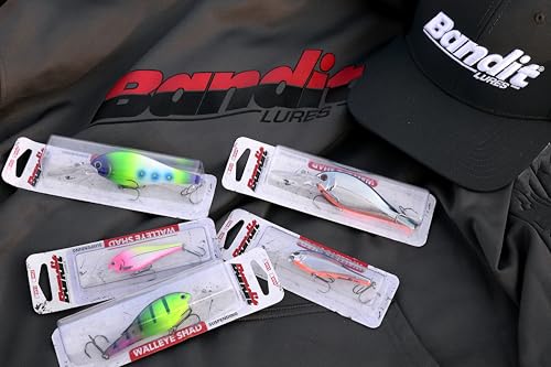 Bandit Lures Walleye Shad - color: Firecraw, size: WS2 (2-11/16")