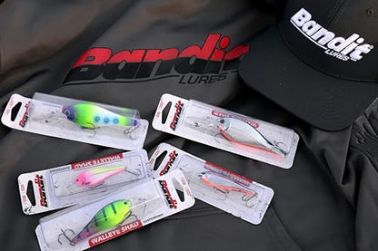 Bandit Lures Walleye Shad - color: Firecraw, size: WS2 (2-11/16")