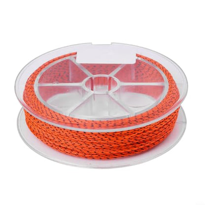 8-Strand for Braided Fly Line Backing 50M Dacron Fishing Leader with Loop 20lb 30lb Low Friction - size: G