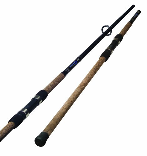 Okuma Longitude Surf Graphite Rods (Large, Black/Blue/Silver) - style: Lc-s-802m-1: 8' Med, Spin, 15-30lb