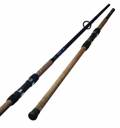 Okuma Longitude Surf Graphite Rods (Large, Black/Blue/Silver) - style: Lc-s-802m-1: 8' Med, Spin, 15-30lb