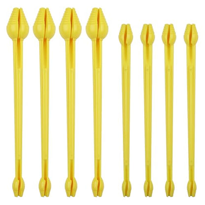 Plastic Fishing Hook Disgorger Snelled Fish Hook Remover Tool Portable Unhook Tool Fish Extractor Detacher Dehooker Fishing Gear Accessories - size: LARGE-4PCS SMALL-4PCS