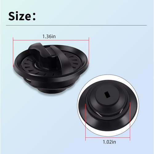 XTPTFABS J36-2901 Drag Knob Compatible with Daiwa BG3500 Saltwater Spinning Reel and BG4000 Saltwater Spinning Reel (1Pcs Black)