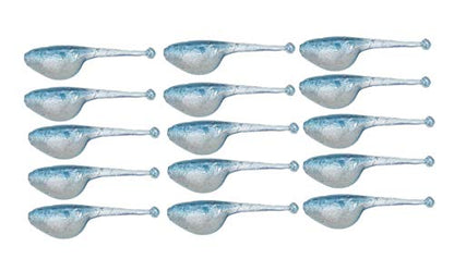Strike King Mr. Crappie Shadpole Panfish Bait (15-Pack) - color: Blue Ice