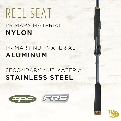 St. Croix Rods Black Bass Spinning Rod, RIS, Premium Quality, Durably Sensitive, High Performing Spinning Rod - style: 7'10" Medium/Mod. Fast 1 Pc.