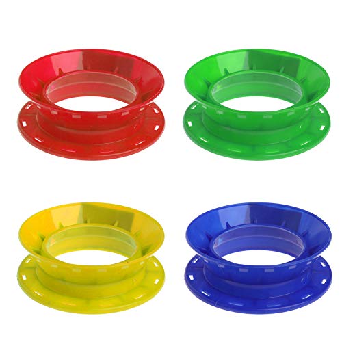1pc Fishing Line Coiling Plate Wire Winding Rings Line Reel Handle Wire Winding Hand Reel Accessory