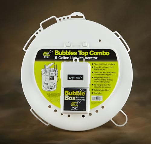 Marine Metal LB-11 Bubbles Top Combo Bait Storage